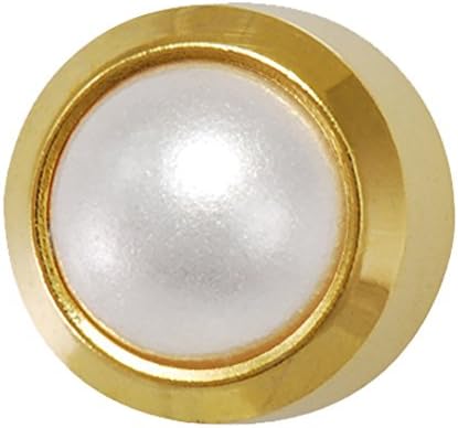 Studex Ear Piercing Gold Plated Pearl Stud Earrings - 4mm Bezel Setting