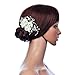 Remedios Bridal Flower Side Hair Comb Wedding Accessory Rhinestone Headpiece