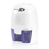 KEDSUM Electric Mini Dehumidifier, Small Dehumidifier, 1200 Cubic Feet (150 sq ft) 16 oz Capacity, Portable Dehumidifiers for Home, Bedroom, Bathroom, Basement, Kitchen, Closet