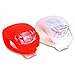 Bicycle LED Lights by Shining Buddy. Front & Rear Safety Set. White Headlight and Red Taillight. High Beam-Flashing-Blinking. Water Resistant, Batteries Included!