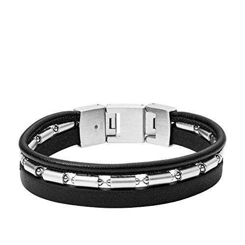 Fossil Herren-Strangarmbänder Hämatit JF03103040