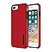 iPhone 8 Plus Case, iPhone 7 Plus Case, Incipio Premium DualPro Shockproof Hard Shell Hybrid Rugged Dual Layer Protective Outer Shell Shock and Impact Absorption Cover (5.5 Inch) - Iridescent Red