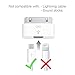 Apple MD0997M/A Micro USB to 30 pin Adapter/Connector for iPhone IPAD iPod - Bulk