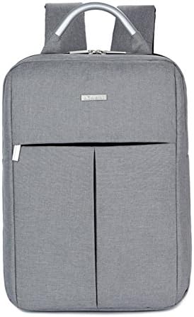 YiYiNoe Ultralight Oxford Business 15.6 inch Laptop Backpack Waterproof School Bag Rucksack for Men Boys Grey