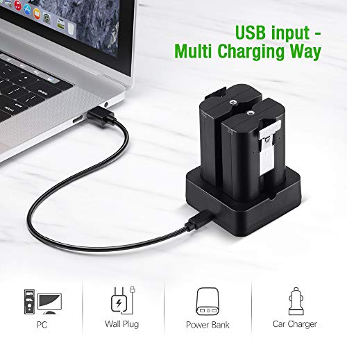 Charging Station and 1 Packs Rechargeable 3.65V LithiumIon Battery