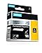 DYMO RhinoPRO Industrial-Strength Permanent Adhesive Fabric Label Tape, 3/8-inch, 18-foot Cassette, Metallized (18485)