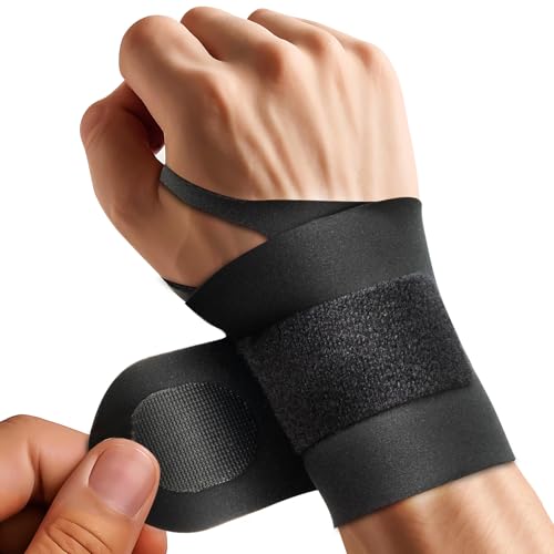 OPOX Wrist Brace, Carpal Tunnel Wrist Brace, Wrist Wraps for Arthritis, Tendonitis, Wrist Joint Pain, Ultra-Thin Elastic, Ultra-Breathable, Ultra-Comfortable Material, Suitable for Women & Men, Suitable for Both Right & Left Hands