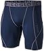 TM-MUS17-NVY_Large Tesla Men's Compression Shorts Baselayer Cool Dry Sports Tights