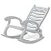 American Heritage Industries Dollhouse Rocking Chair- 1:12 Scale Rocking Chair for Your Doll House or Fairy Garden, Unique Antique Dollhouse Rocking Chair