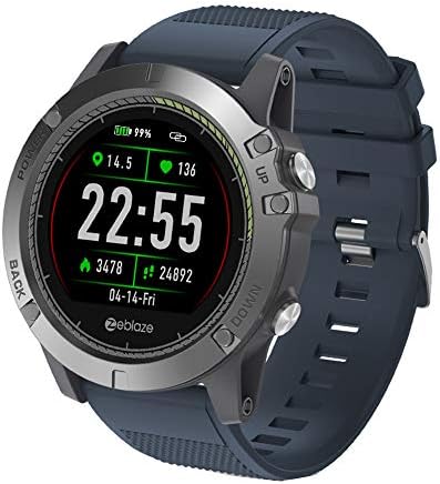 Zeblaze Vibe 3 HR Sports Men's Smartwatch,for iOS/Android 5 ATM Waterproof, Bluetooth 4.0