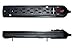 Weltron 6 Outlet Black Surge Protector Power Strip, Wall Mount, 750 Joules, Long 20 Foot Cord Cable