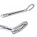 Best Utensils Stainless Steel Mini Egg Whisk Beater Handheld Milk Frother Foamer Foaming Creamy Coffee Mixer Spring Sauce Blender Kitchen Accessories
