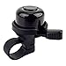 BenRan Cool All Copper Bell Mini Bicycle Bike Accessories Adjustable Safety Warning Loud Horn for Kids (Black)