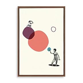 signwin Framed Canvas Wall Art Abstract Colorful Canvas...