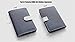 RFID Credit Card Holder Wallet Leather Minimalist Slim Wallets Front Pocket Wallet for Men Women (light gray)