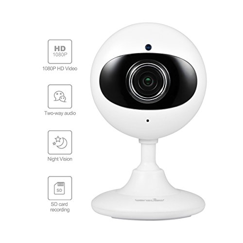 Wansview-1080P-Wireless-Security-Camera-WiFi-Home-IP-Camera-for-Baby-Elder-PetNanny-Monitor-with-Night-Vision-and-Two-way-Audio-K3-White