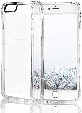 AICHOC iPhone Case Shock-Absorption Flexible Soft Rubber TPU Bumper Hybrid Protective Case for Apple iPhone 6,6s,6p,7,7p