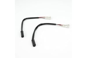 Aharon Motorcycle 12V Cable Wire Extension/Adapter for LED Turn Signal Lights | Compatible with Suzuki Motorcycles | Bike Indicator Blinkers | Waterproof Indicator Light Connector Plug