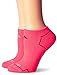 adidas Women's Climacool No Show Sock (2-Pair), Mid Grey/Glow Orange/Black/Solar Blue, Size 5-10