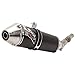 Lexx MXe Slip-On Silencer With Mid-Pipe - Fits: Kawasaki KLR650 2008-2018