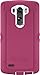 OTTERBOX DEFENDER SERIES Case for LG G3 - Frustration FRĒe Packaging - Papaya (White/Peony Pink)