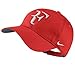 Nike Mens Roger Federer RF Hybrid Tennis Hat Crimson Red/Flint Grey/White