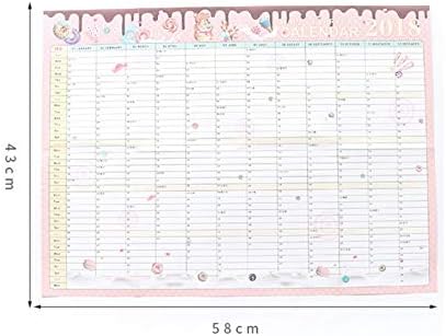 EEvER Applied Family Gadgets Personal Diary Calendar Notebook Academic Yearly Student Wall Planner Sticker Weekly Monthly Schedule