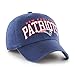 OTS NFL New England Patriots Men's Tomlin Clincher Stretch Fit Hat, Team Color, Large/X-Large