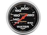 Auto Meter 5433 Mechanical Liquid Water Temperature Gauge