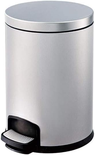 Botes de basura de metal cubierta de reciclaje y papelera for la cocina
