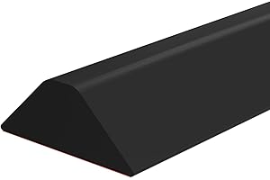Duzzy 39 Inch Collapsible Shower Water Dam, Shower Threshold Water Stopper Barrier and Retention System and Keeps Water Insid