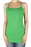Cami Camisole Built in Shelf BRA Adjustable Spaghetti Strap Tank Top