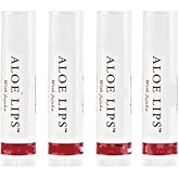 For-ev..er Aloe Lips with Aloe Vera and Jojoba (Pack of 4)