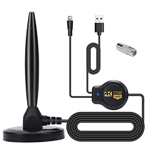 RISHUO Indoor TV Antenna,Indoor Digital TV Antenna 120 Miles with