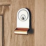 Yale Essentials Rim Cylinder Door Pull Chrome Finish Easy Closing Wooden Doors view 3