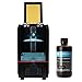 ANYCUBIC 3D Printer Resin, 405nm SLA UV-Curing Resin with High Precision and Quick Curing & Excellent Fluidity for LCD 3D Printing (Black, 500g)