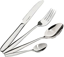 Magefesa Cubiertos Granada, 24 piezas, Acero Inoxidable, plata