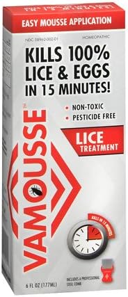 Vamousse Lice Treatment Easy Mousse Application - 3PC