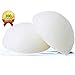 Konjac Sponge - Original - Facial Sponge, 100%natural Original Pure Facial Sponge for All Skin Type 2-pack (White Heart)