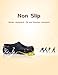 SensFoot Slip Resistant Chef Shoes for Women (8 M Women /6 M Men) Black