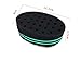 Two in One Magic Hair Sponge Oval Double Side for Afro Twists Curls Dreads Braids Coils Waves For Men Pack of 2