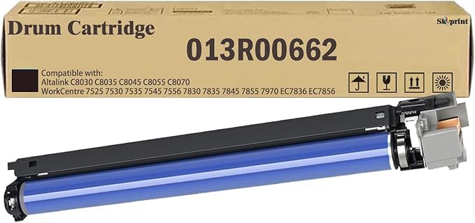 Photo 1 of 013R00662 Drum Cartridge Replacement for Xerox WorkCentre 7525 7530 7535 7545 7556 7830 7835 7845 7855 7970 EC7836 EC7856 Altalink C8030 C8035 C8045 C8055 C8070 Printer