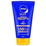 Nivea Sunscreen Formula Water Sport SPF 50 100 ML.