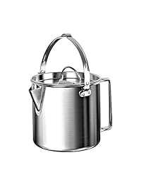 Chihee   Olla de acero inoxidable para exterior, 1