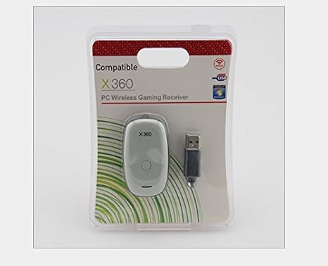 yeah67886 USB Wireless Game Receiver Controller für Xbox 360 PC (weiß)