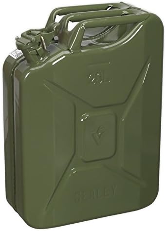 Sealey JC20G Jerry Can, 20L, Green