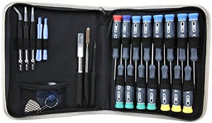 Tool Kit 26 Piece Electronics Tool Set for Repairing MSI GE70 20E- 071US Intel Core i7-4700 17.3" Screen Notebook With 12GB Memory 1TB Hard Drive Windows 7