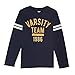 French Toast Boys' Long Sleeve Graphic Football Tee