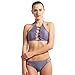 Gopen Brazilian Bikini Swimwear Triangle Bottom Top Halter Push Up Bikini Bathing Suits For Women Beachwear Set