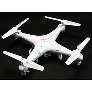 カメラ付 RC ラジコン クアッドコプター マルチコプター コントローラ付き 【上昇・下降、右・左旋回、前進・後進、静止画・動画撮影：200万画素】